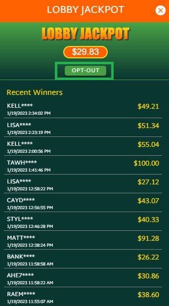Lobby Jackpot is here! .